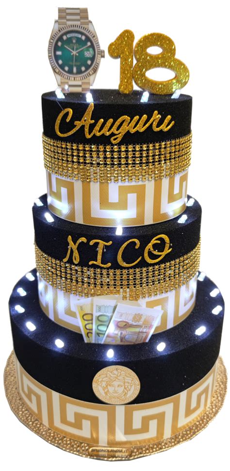 Versace Lusso – Torta Scenografica Luminosa media